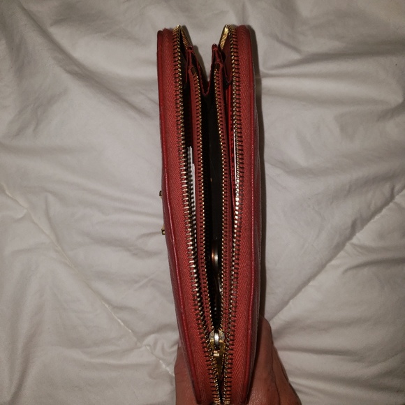 Saint Laurent wallet , red - Picture 4 of 6
